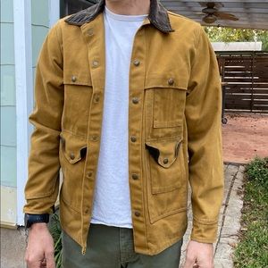 Like New Filson Canvas Cruiser Warm Tan Jacket